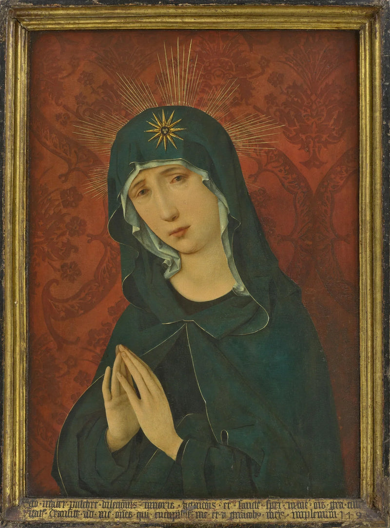 Die Jungfrau Maria als Mutter der Schmerzen - Hans Holbein der Ältere