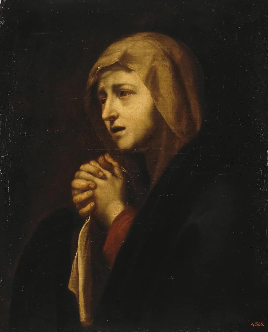 Die trauernde Jungfrau Maria - Jusepe de Ribera
