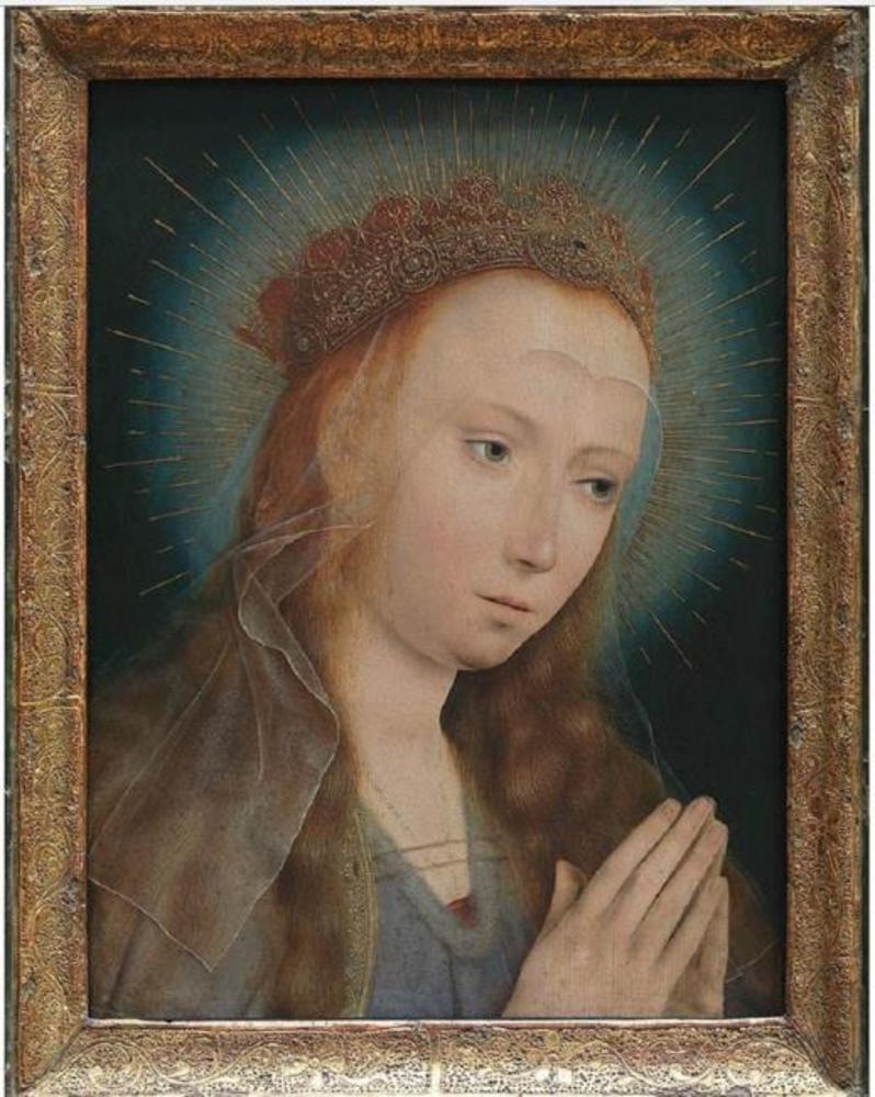 Die Jungfrau Maria im Gebet - Quentin Metsys