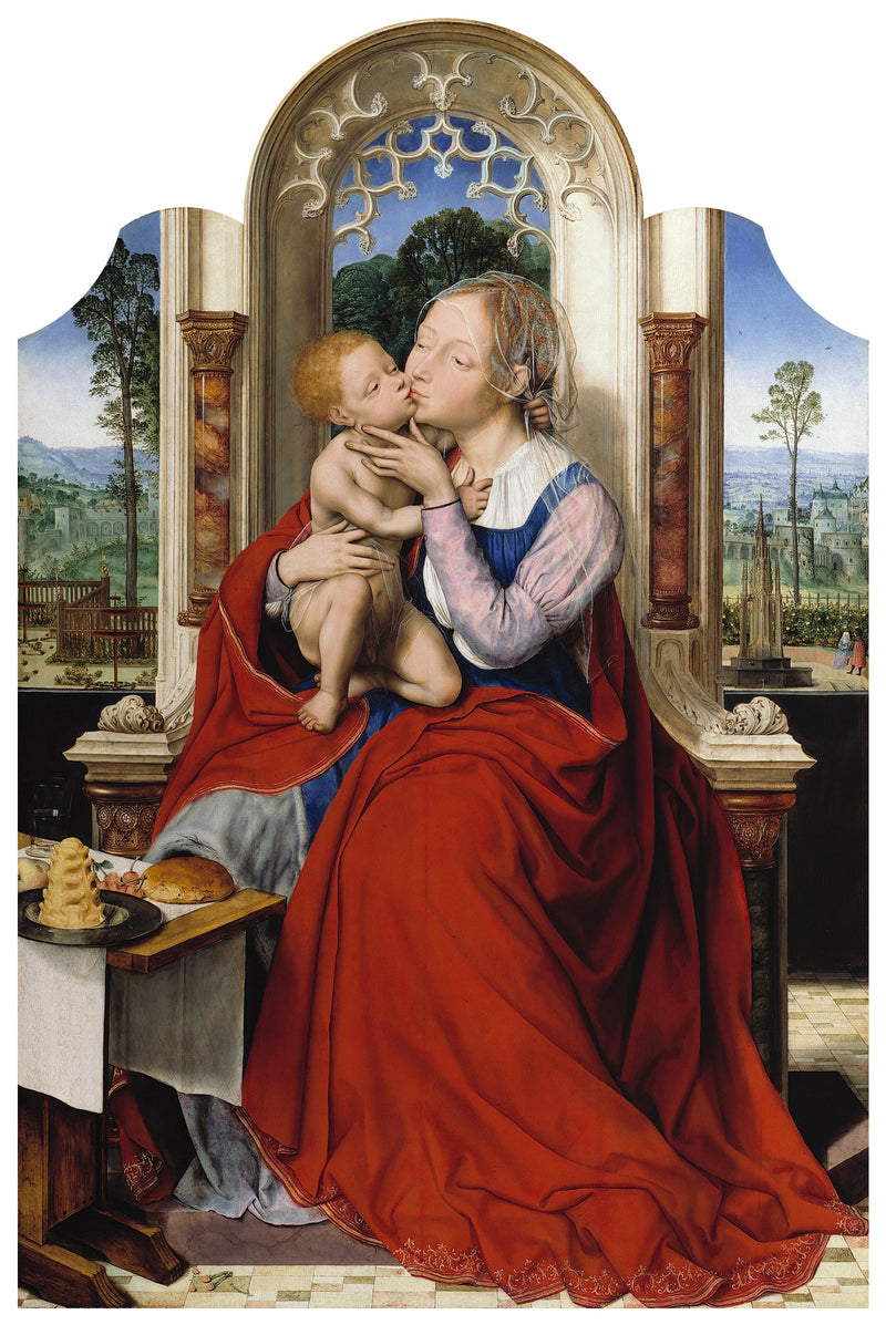 Die gekrönte Jungfrau Maria - Quentin Metsys