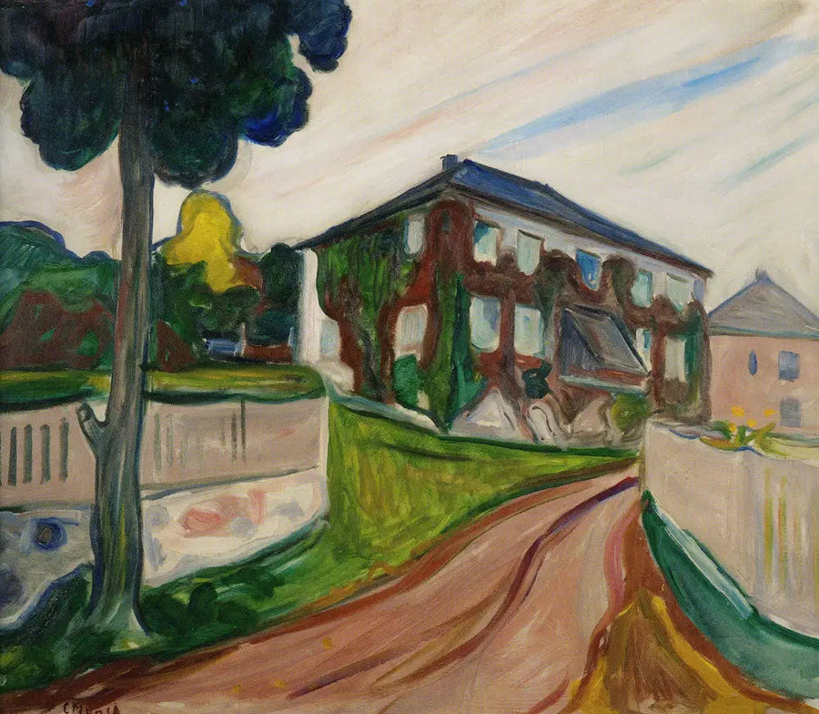 Die rote Jungfrau - Edvard Munch