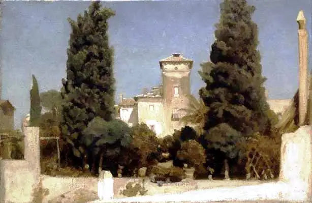 Die Villa Malte in Rom - Frederic Leighton