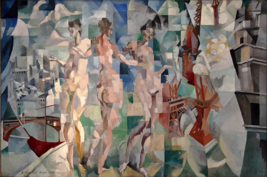 Die Stadt Paris - Robert Delaunay