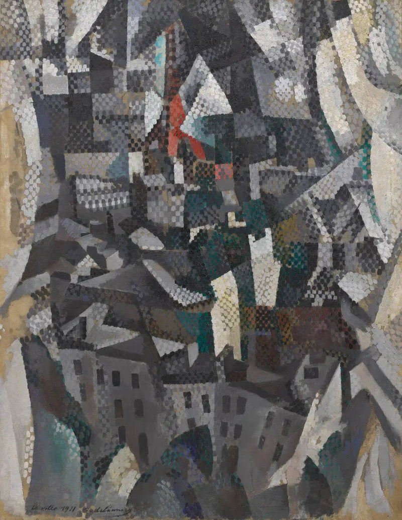 Die Stadt - Robert Delaunay
