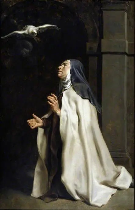Die Vision der Taube von Teresa von Ávila - Peter Paul Rubens