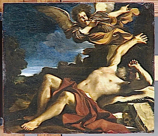 Die Vision des heiligen Hieronymus - Guercino
