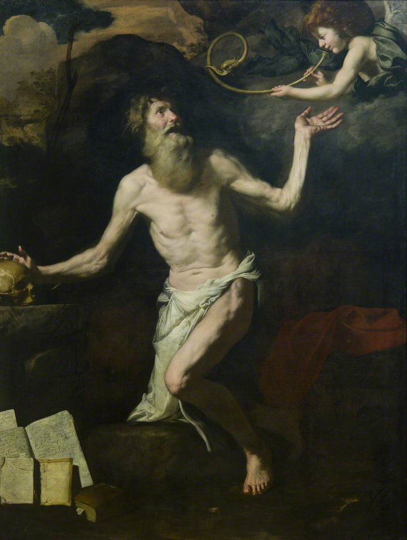 Die Vision des heiligen Hieronymus - Jusepe de Ribera