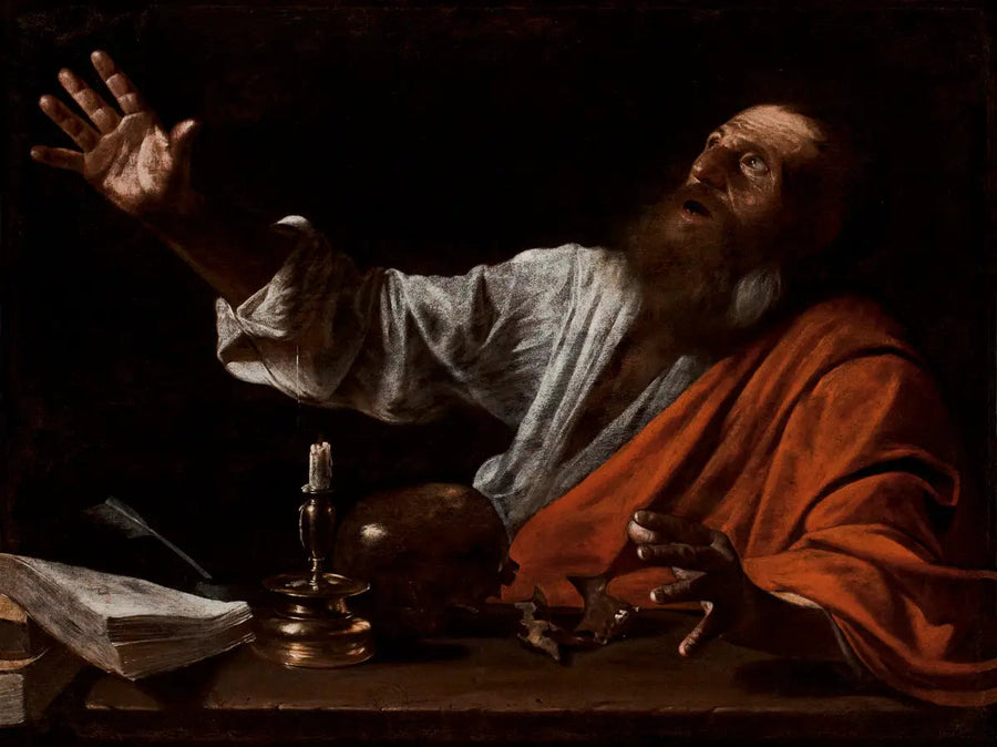 Die Vision des heiligen Hieronymus - Caravaggio
