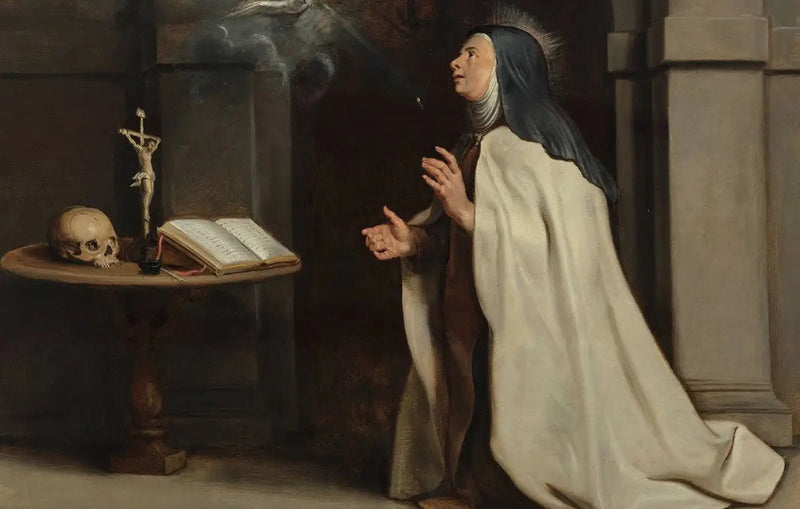 Die Vision der heiligen Teresa von Ávila - Peter Paul Rubens
