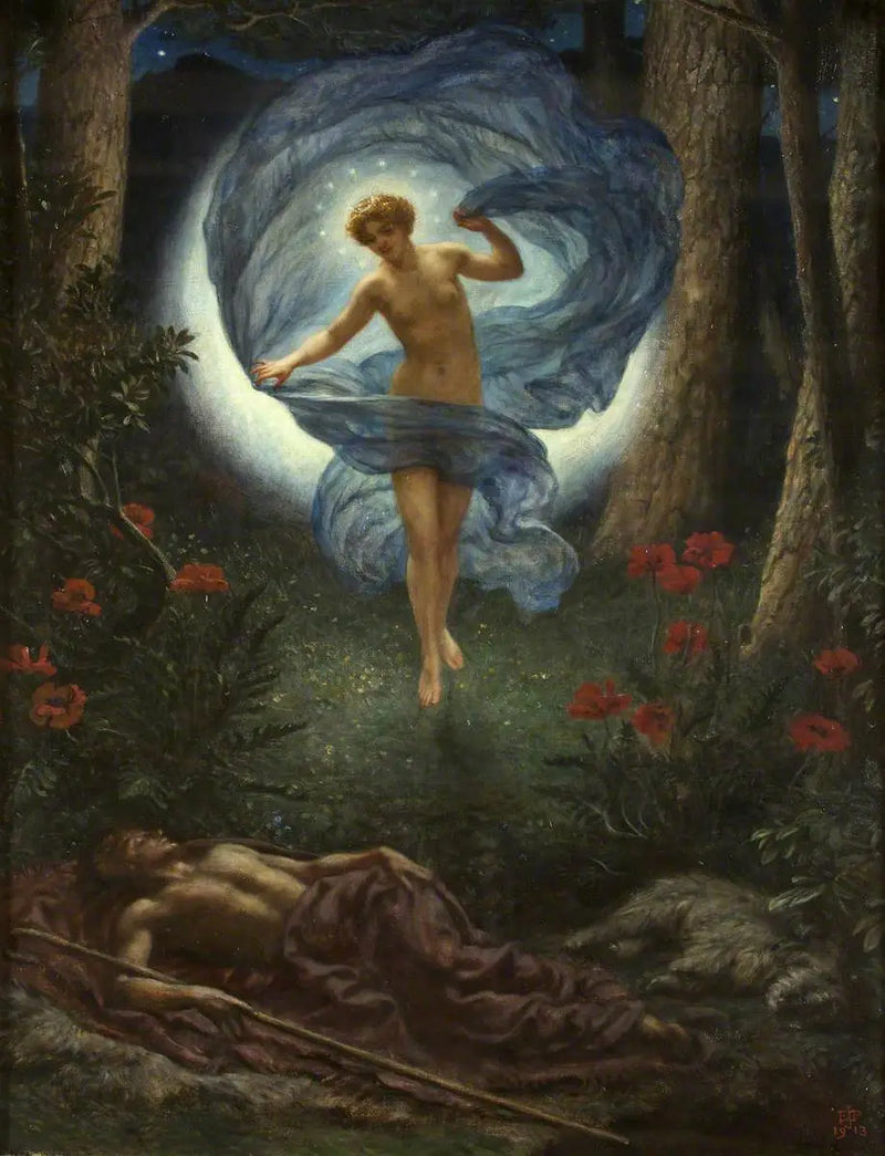 Die Vision des Endymion - Edward Poynter