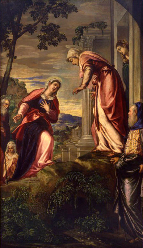 Die Visitation - Jacopo Tintoretto
