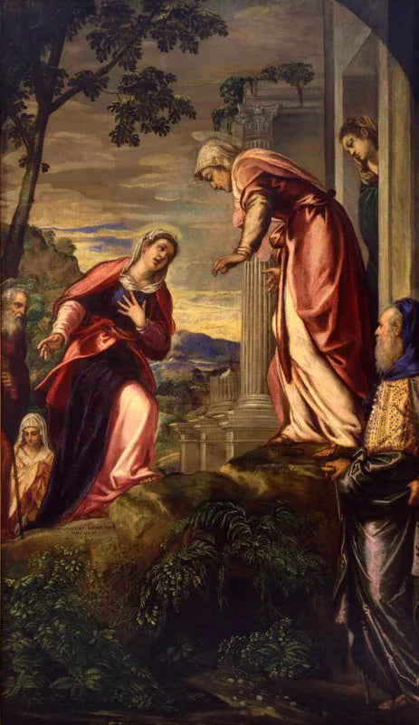 Die Visitation - Jacopo Tintoretto