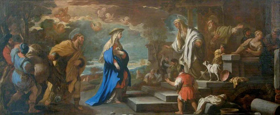 Die Visitation - Luca Giordano