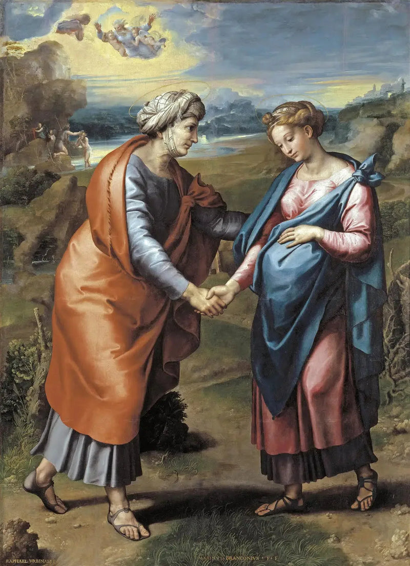 Die Besuchung - Raphael Sanzio