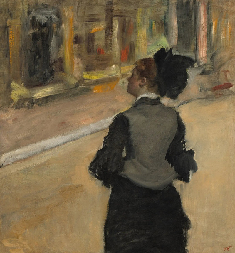 Der Museumsbesuch - Edgar Degas