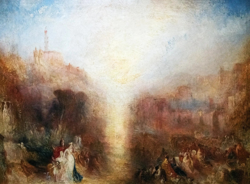 Der Besuch am Grab - J. M. W. Turner