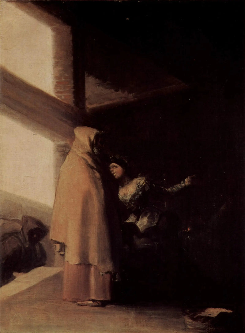 Der Besuch des Bruders - Francisco de Goya