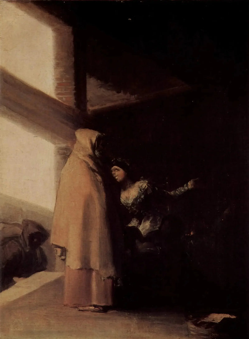 Der Besuch des Bruders - Francisco de Goya