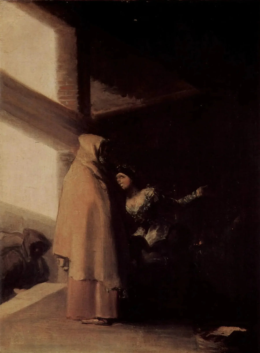 Der Besuch des Bruders - Francisco de Goya