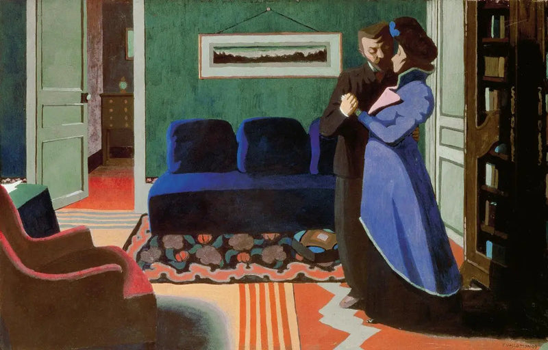 Der Besuch - Félix Vallotton