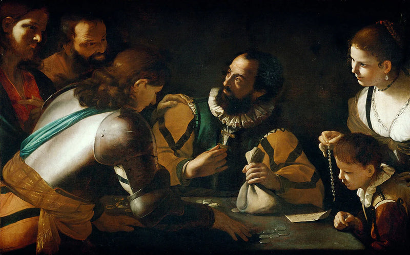 Die Berufung des Apostels Matthäus - Mattia Preti