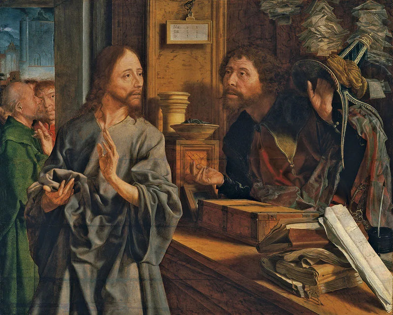 Die Berufung des heiligen Matthäus. - Marinus van Reymerswale
