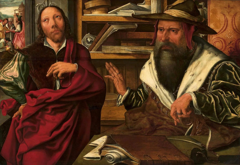Die Berufung des heiligen Matthäus - Marinus van Reymerswale