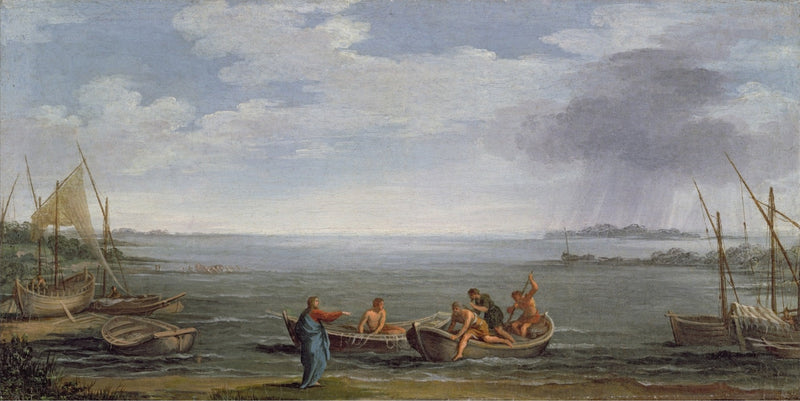 Die Berufung des heiligen Petrus und des heiligen Andreas - Pietro da Cortona