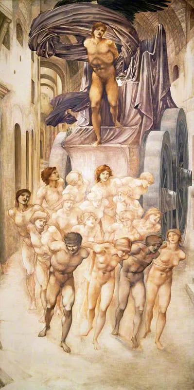 Das Auto der Liebe (Der Weg der Liebe) - Edward Burne-Jones