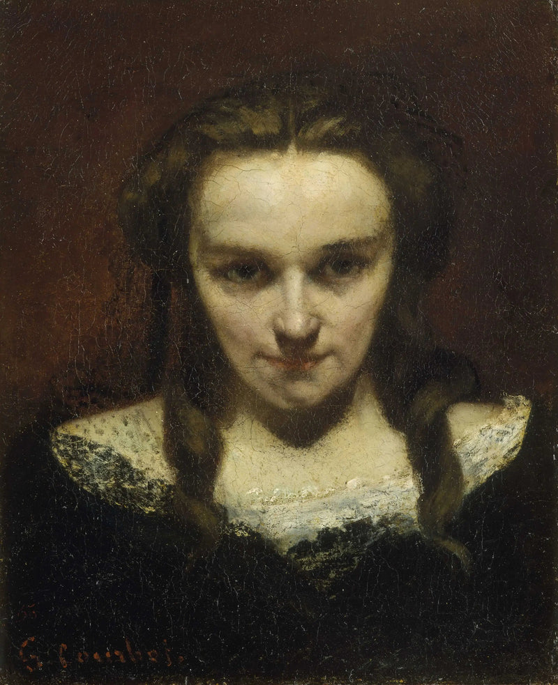 Die Seherin - Gustave Courbet