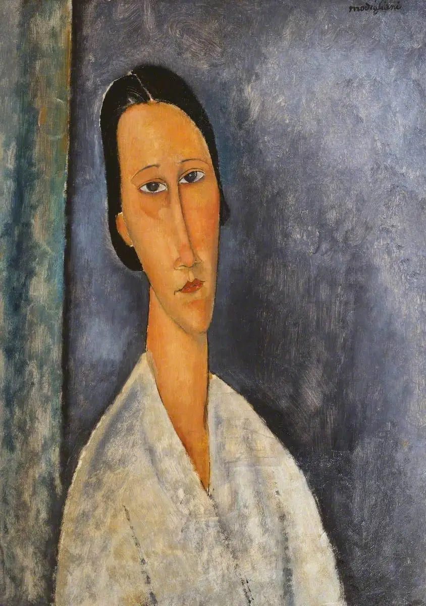 Die Zborowska im Büste - Amedeo Modigliani