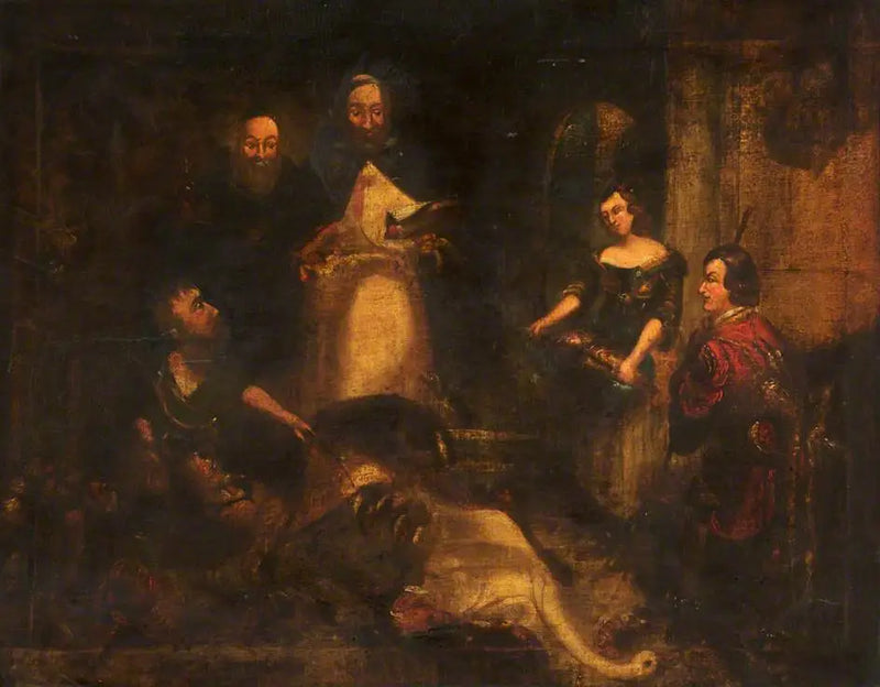 Die Bolton-Abtei in alten Zeiten - Edwin Henry Landseer