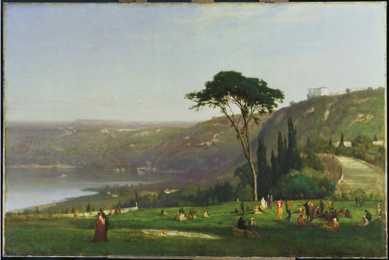 Albano-See - George Inness