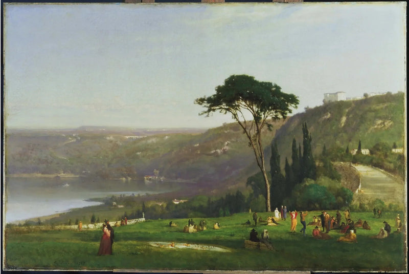Albano-See - George Inness
