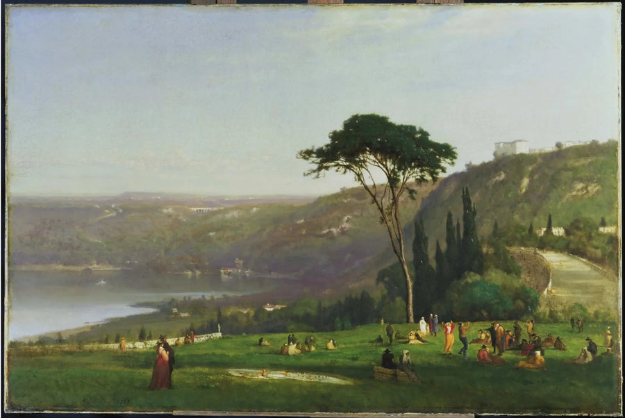 Albano-See - George Inness