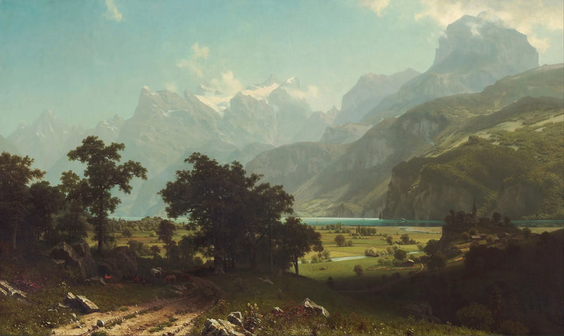Lucerne-See - Albert Bierstadt