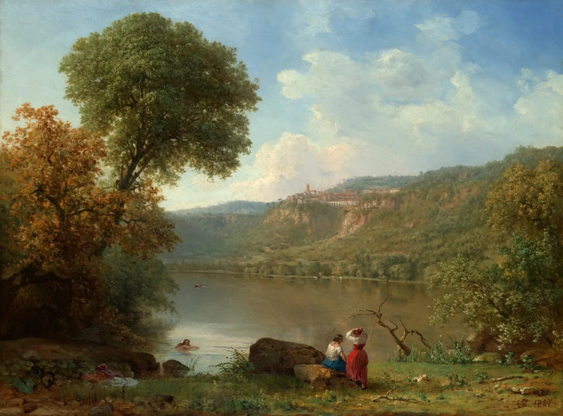 Nemi-See - George Inness