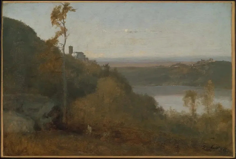 Nemi-See - George Inness