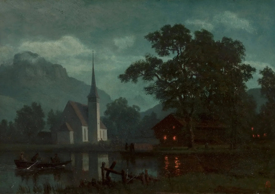 Vierwaldstättersee, Schweiz - Albert Bierstadt