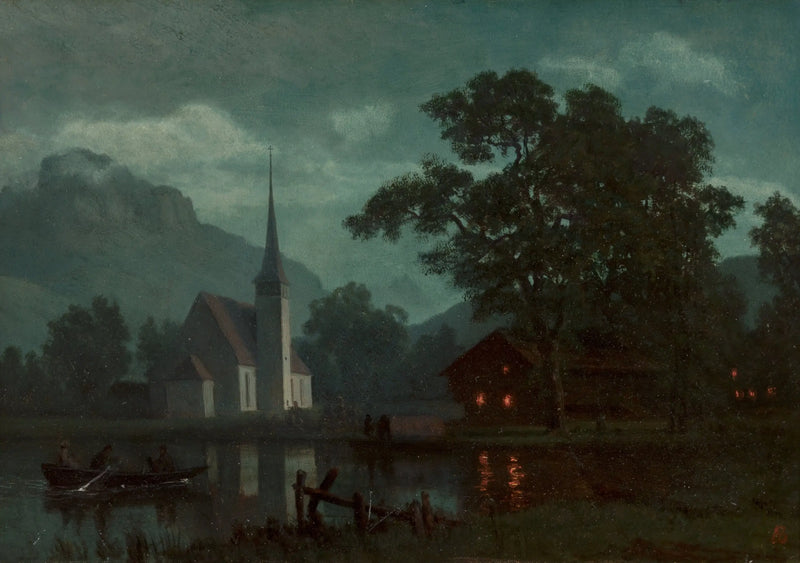 Vierwaldstättersee, Schweiz - Albert Bierstadt