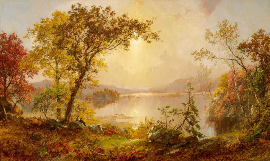Lac Greenwood, Herbst am Hudson - Jasper Francis Cropsey