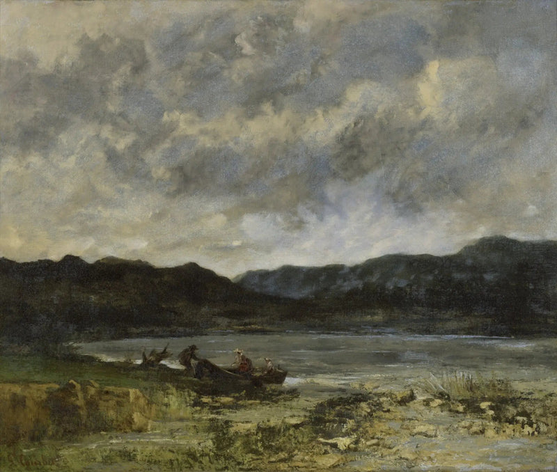 See bei Saint-Point - Gustave Courbet
