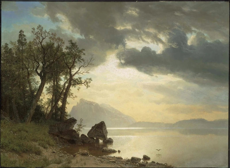 Lac Tahoe, Kalifornien - Albert Bierstadt
