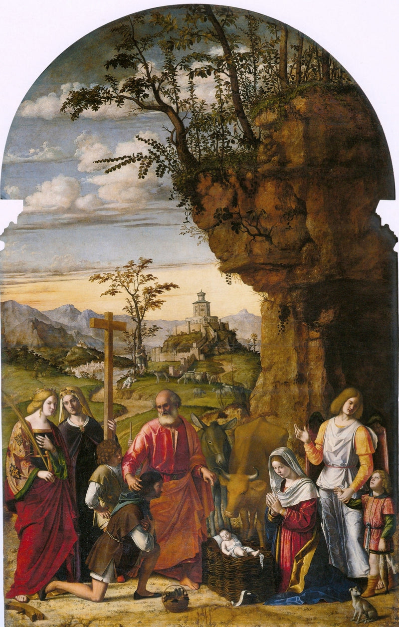 Die Anbetung der Hirten - Cima da Conegliano