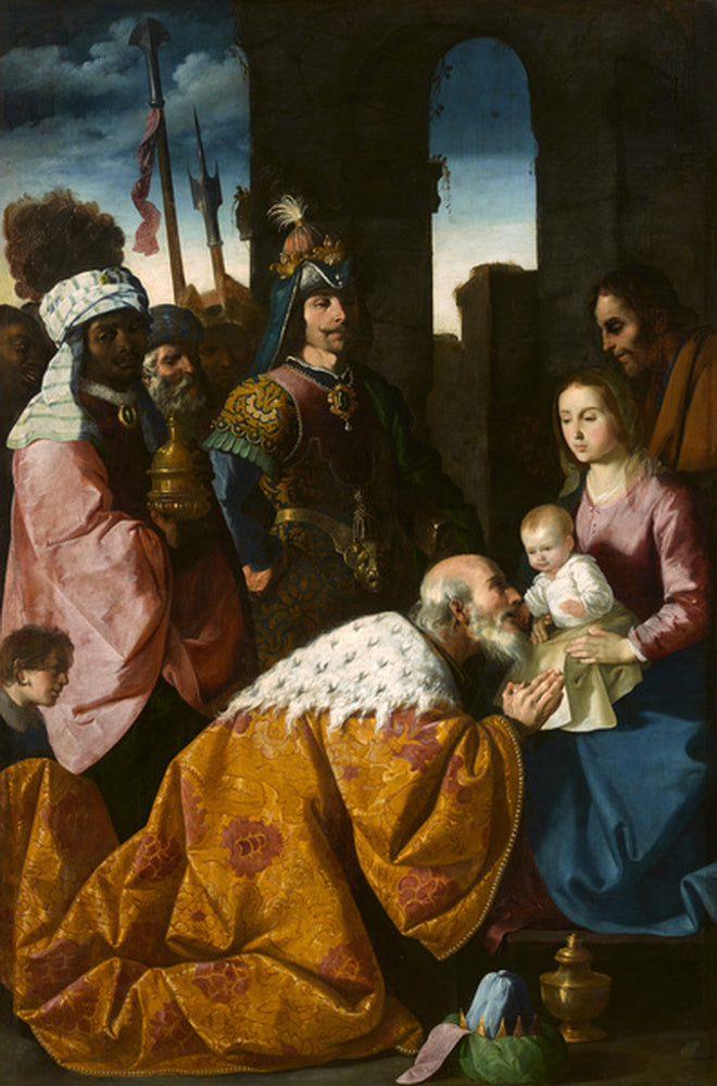 Anbetung der Weisen - Francisco de Zurbarán