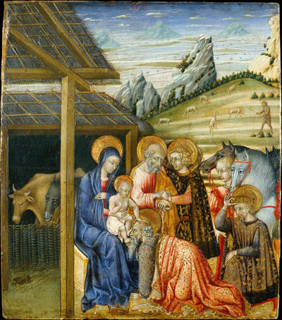 L’Adoration des Mages - Giovanni di Paolo - Alpha Reproduction