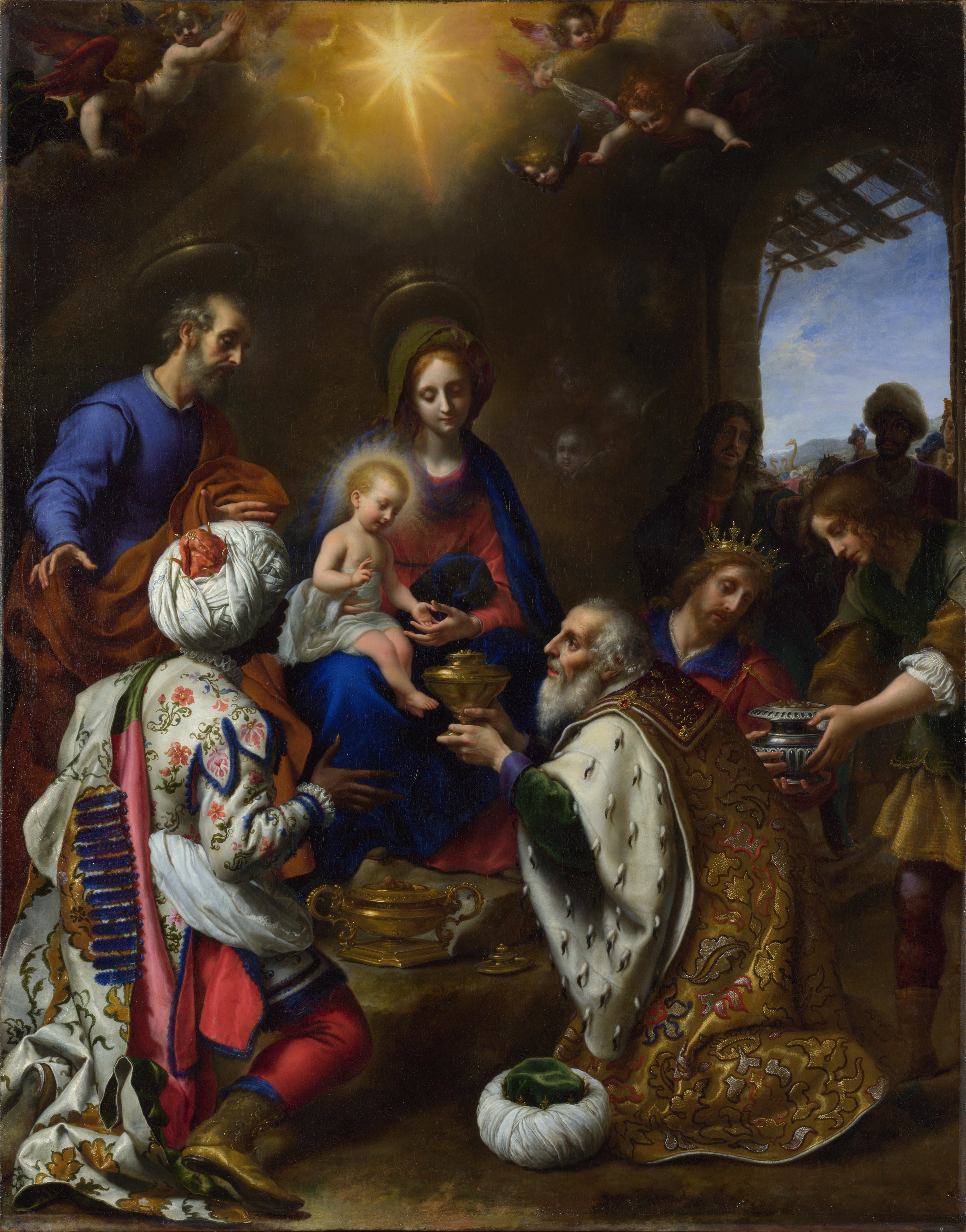 L’Adoration des Rois - Carlo Dolci - Alpha Reproduction