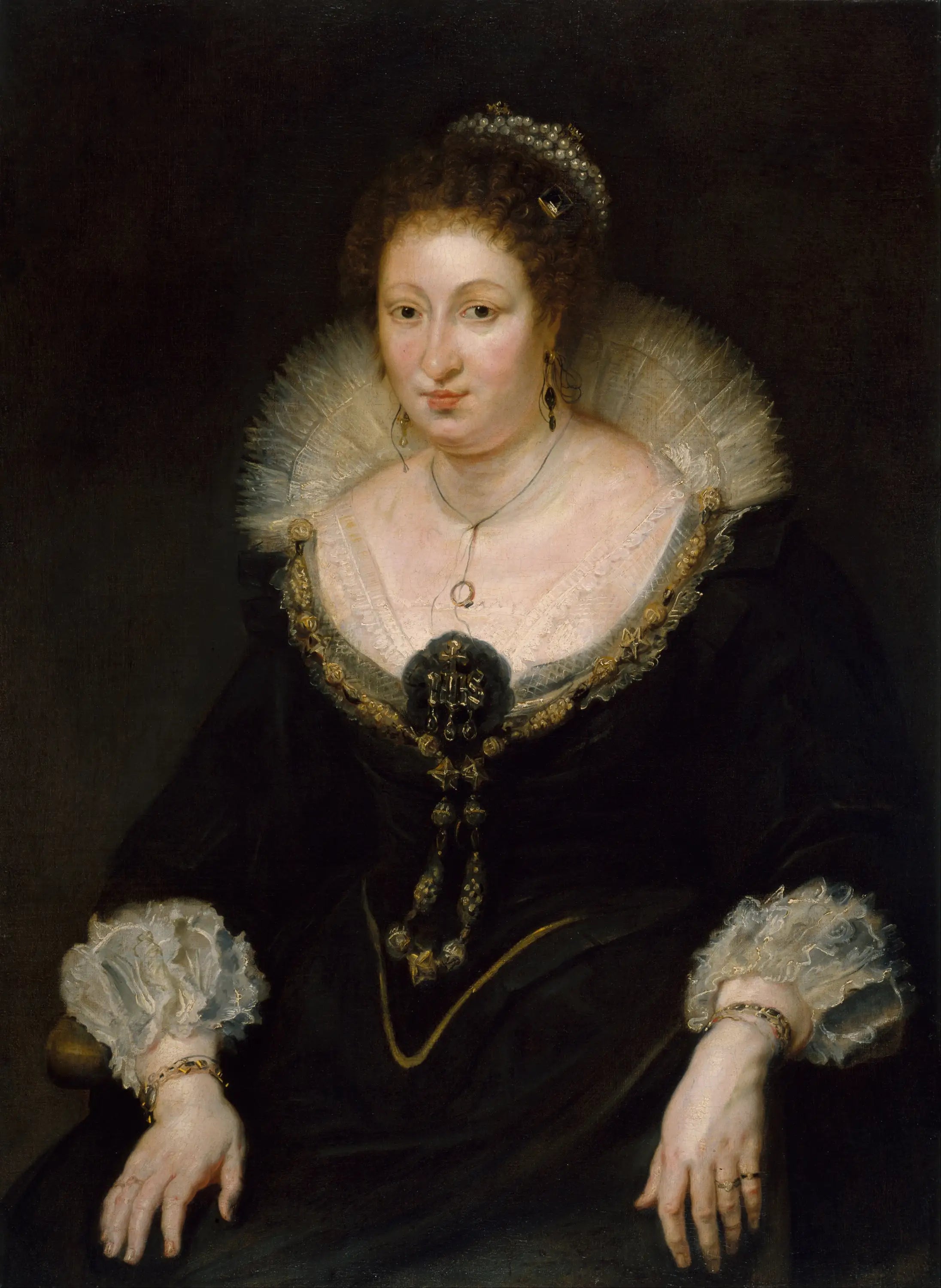 Lady Alethea Talbot, comtesse d'Arundel - Peter Paul Rubens image 1 reproduction de peinture à l’huile