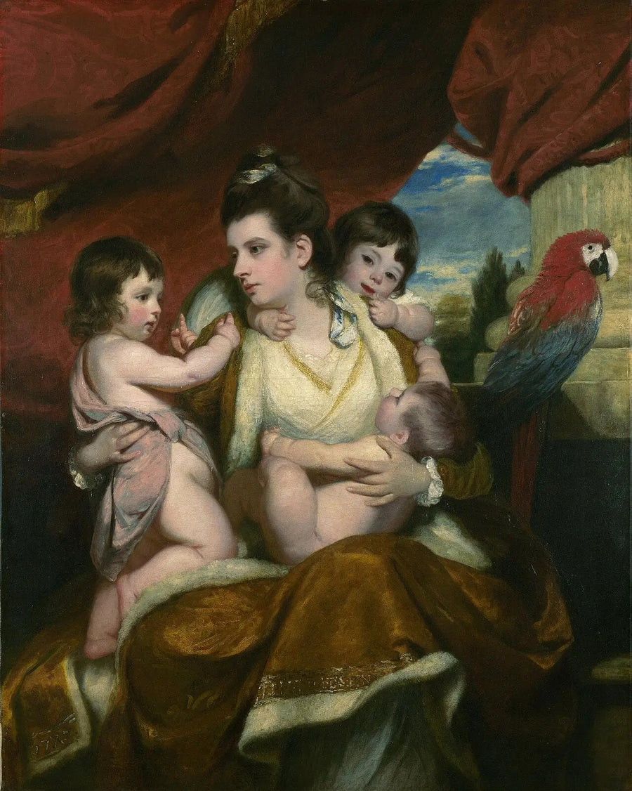 Lady Cockburn und ihre Kinder - Joshua Reynolds