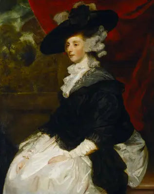 Lady Cornewall - Joshua Reynolds image 1 copie de tableau peinte à la main